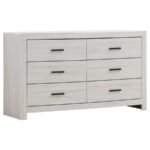 BRANTFORD 5-PIECE QUEEN BEDROOM SET COASTAL WHITE - Image 7