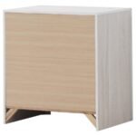 BRANTFORD 2-DRAWER NIGHTSTAND COASTAL WHITE - Image 8