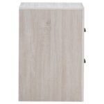 BRANTFORD 2-DRAWER NIGHTSTAND COASTAL WHITE - Image 9