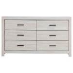 BRANTFORD 6-DRAWER DRESSER COASTAL WHITE - Image 3