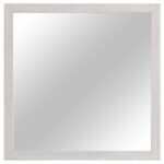 BRANTFORD DRESSER MIRROR COASTAL WHITE - Image 3