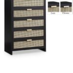 Sage Solid Wood And Natural Cane Wood Chest