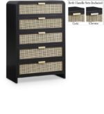 Sage Solid Wood And Natural Cane Wood Chest