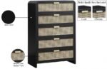 Sage Solid Wood And Natural Cane Wood Chest - Image 11