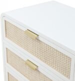 Sage Solid Wood And Natural Cane Wood Dresser - Image 8