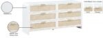 Sage Solid Wood And Natural Cane Wood Dresser - Image 12