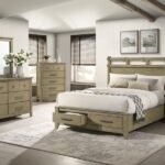 HAZLEWOOD 5-PIECE QUEEN BEDROOM SET VINEYARD OAK