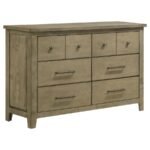 HAZLEWOOD 5-PIECE QUEEN BEDROOM SET VINEYARD OAK - Image 7