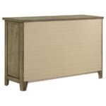 HAZLEWOOD 5-PIECE QUEEN BEDROOM SET VINEYARD OAK - Image 8