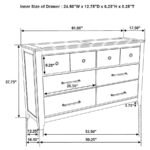 HAZLEWOOD 5-PIECE QUEEN BEDROOM SET VINEYARD OAK - Image 17