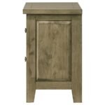 HAZLEWOOD 2-DRAWER NIGHTSTAND BEDSIDE TABLE VINEYARD OAK - Image 5