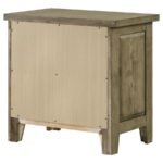 HAZLEWOOD 2-DRAWER NIGHTSTAND BEDSIDE TABLE VINEYARD OAK - Image 8
