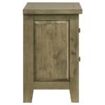 HAZLEWOOD 2-DRAWER NIGHTSTAND BEDSIDE TABLE VINEYARD OAK - Image 9