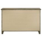 HAZLEWOOD 6-DRAWER BEDROOM DRESSER CABINET VINEYARD OAK - Image 7