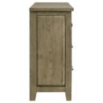 HAZLEWOOD 6-DRAWER BEDROOM DRESSER CABINET VINEYARD OAK - Image 9