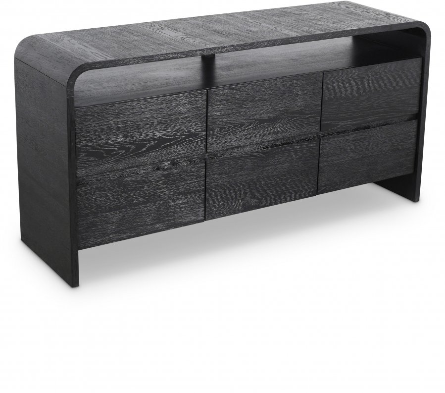 20774.jpg Cresthill Oak Wood Dresser - Image 1