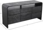 Cresthill Oak Wood Dresser - Image 8