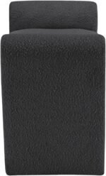 Stylus 31.5" Boucle Fabric Upholstered Bench - Image 4