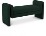 Stylus 51" Boucle Fabric Upholstered Bench