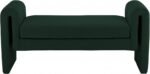 Stylus 51" Boucle Fabric Upholstered Bench - Image 3