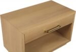 Avery Solid Wood And Ash Veneer Nightstand - Image 8