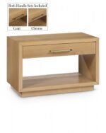 Avery Solid Wood And Ash Veneer Nightstand