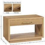 Avery Solid Wood And Ash Veneer Nightstand - Image 10