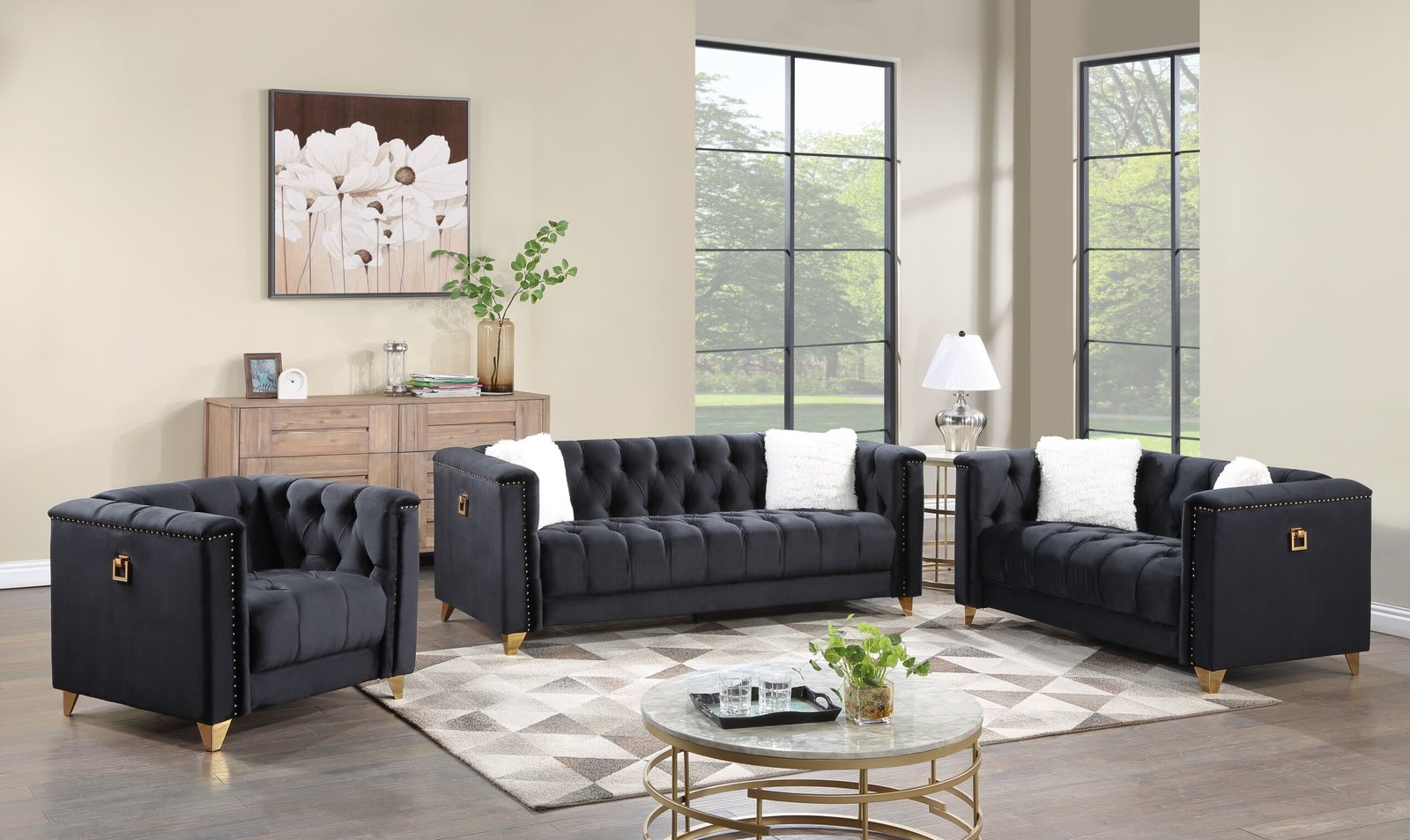 2090-1.jpg 2 Piece Sofa and Loveseat - 2090 - Image 1