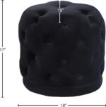 Harper Velvet Upholstered Stool - Image 3