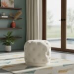 Harper Velvet Upholstered Stool - Image 2