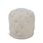 Harper Velvet Upholstered Stool