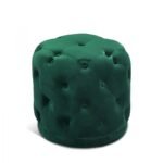 Harper Velvet Upholstered Stool