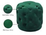 Harper Velvet Upholstered Stool - Image 4