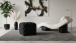 Stella Velvet Upholstered Stool - Image 2