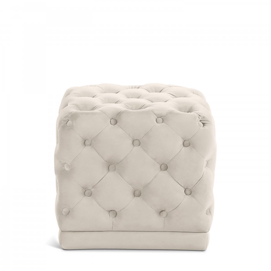 2113.jpg Stella Velvet Upholstered Stool - Image 1