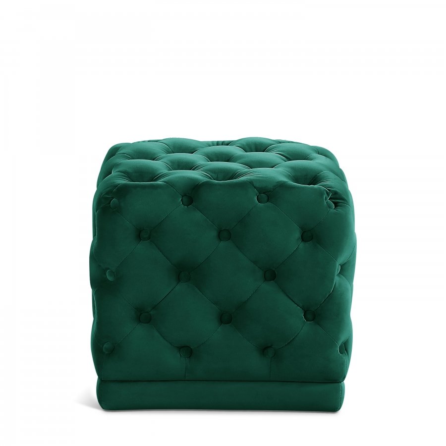 2114.jpg Stella Velvet Upholstered Stool - Image 1