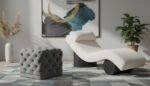 Stella Velvet Upholstered Stool - Image 2