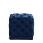 Stella Velvet Upholstered Stool