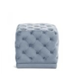 Stella Velvet Upholstered Stool