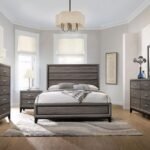 WATSON FIVE-PIECE QUEEN BEDROOM SET GREY OAK