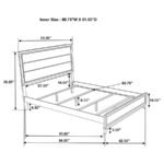 WATSON FIVE-PIECE QUEEN BEDROOM SET GREY OAK - Image 15