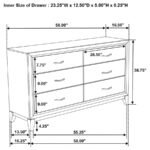 WATSON FIVE-PIECE QUEEN BEDROOM SET GREY OAK - Image 17