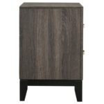 WATSON 2-DRAWER NIGHTSTAND GREY OAK - Image 8