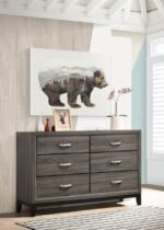 WATSON 6-DRAWER DRESSER GREY OAK - Image 2