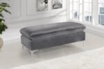 Naomi Velvet Upholstered Bench - Image 2