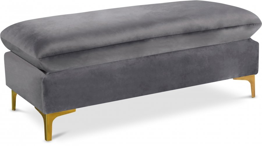 2141.jpg Naomi Velvet Upholstered Bench - Image 1