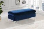 Naomi Velvet Upholstered Bench - Image 2