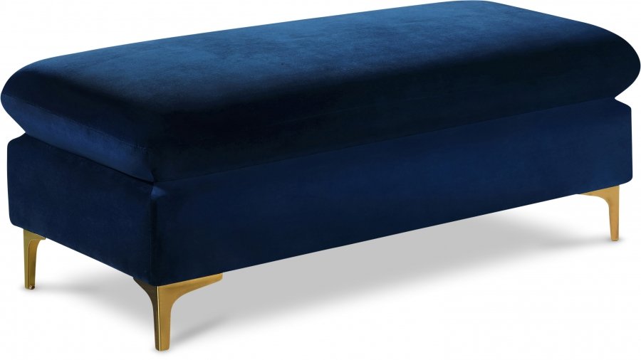 2144.jpg Naomi Velvet Upholstered Bench - Image 1