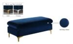 Naomi Velvet Upholstered Bench - Image 4