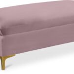 Naomi Velvet Upholstered Bench
